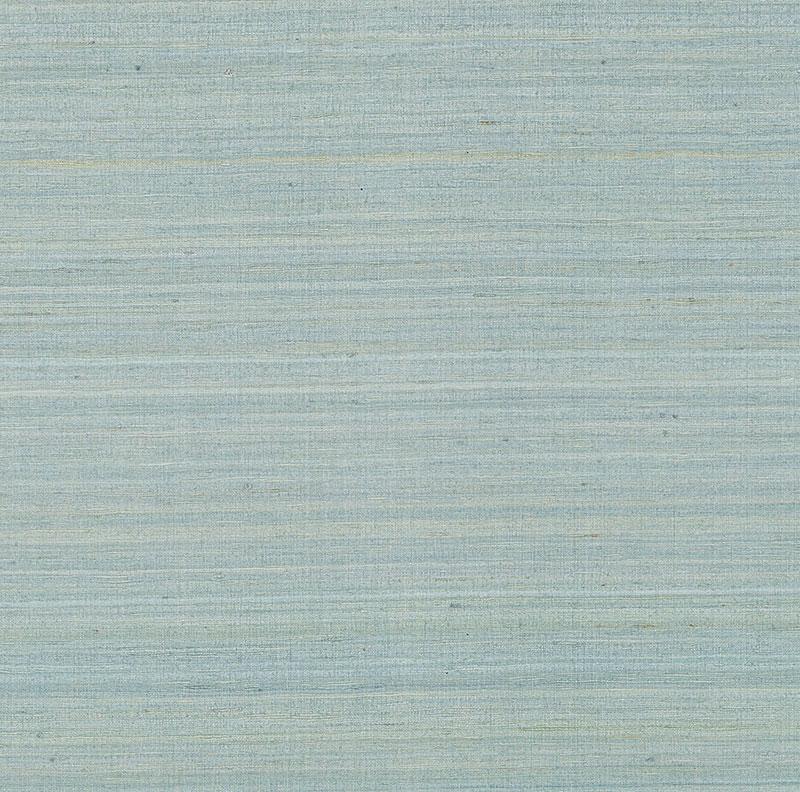 Schumacher Shaded Silk Aqua Wallpaper – DecoratorsBest