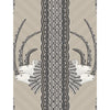 Cole & Son Jabu Linen & Black Wallpaper