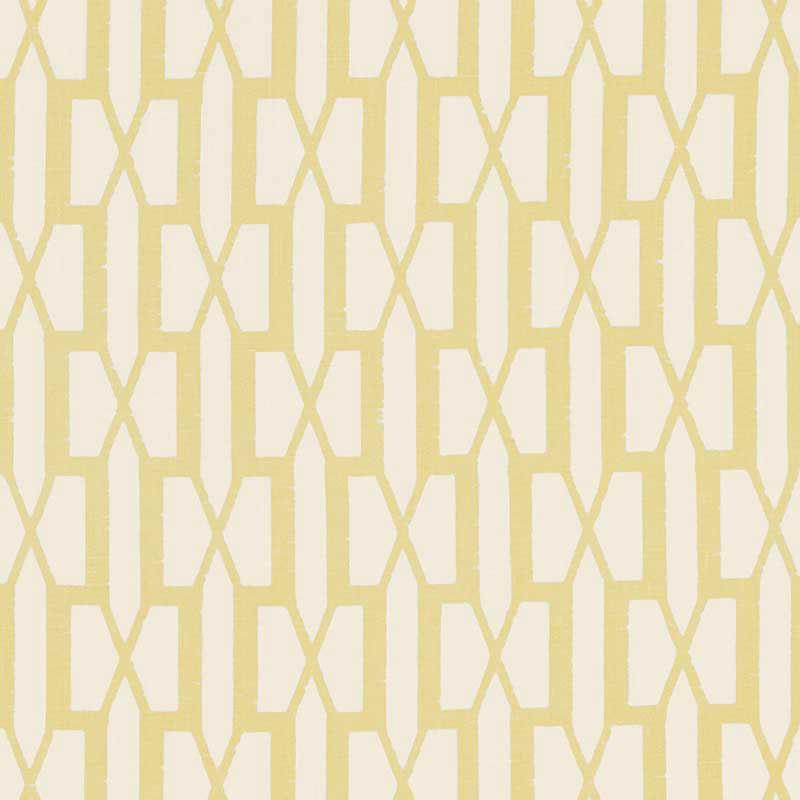 Schumacher Belvedere Straw Fabric