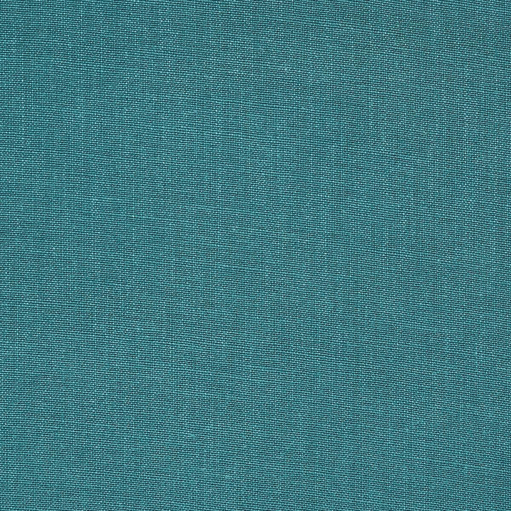 Schumacher Piet Performance Linen Deep Teal Fabric