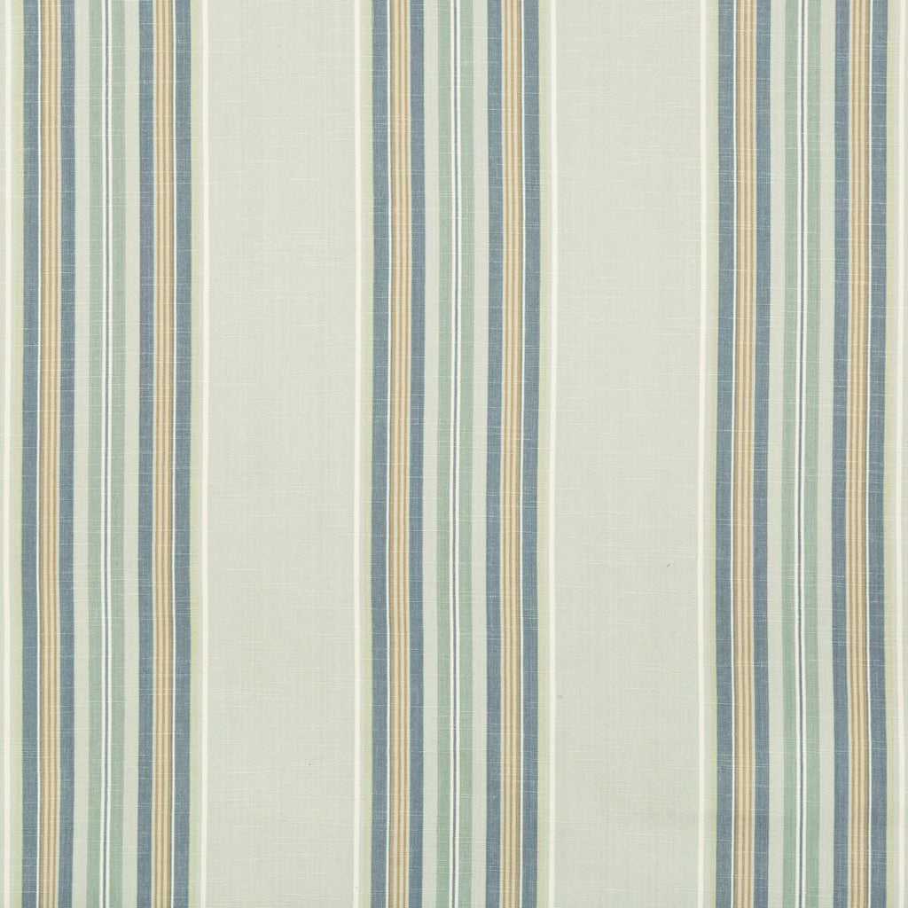 Brunschwig & Fils VERDON STRIPE SEA/BLUE Fabric