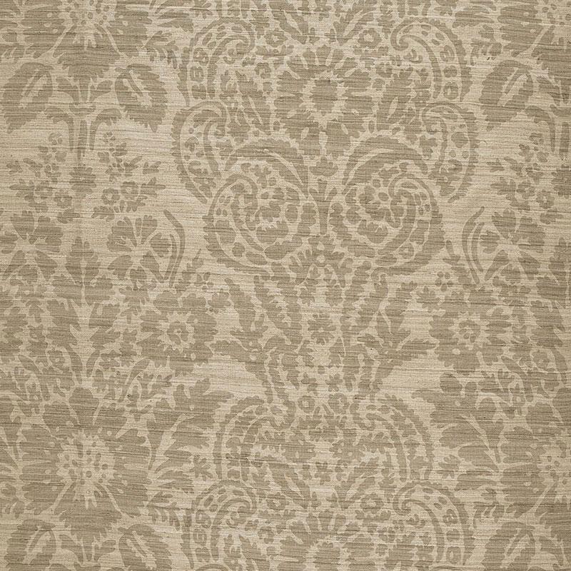 Schumacher Malay Damask Print Chanterelle Fabric – DecoratorsBest