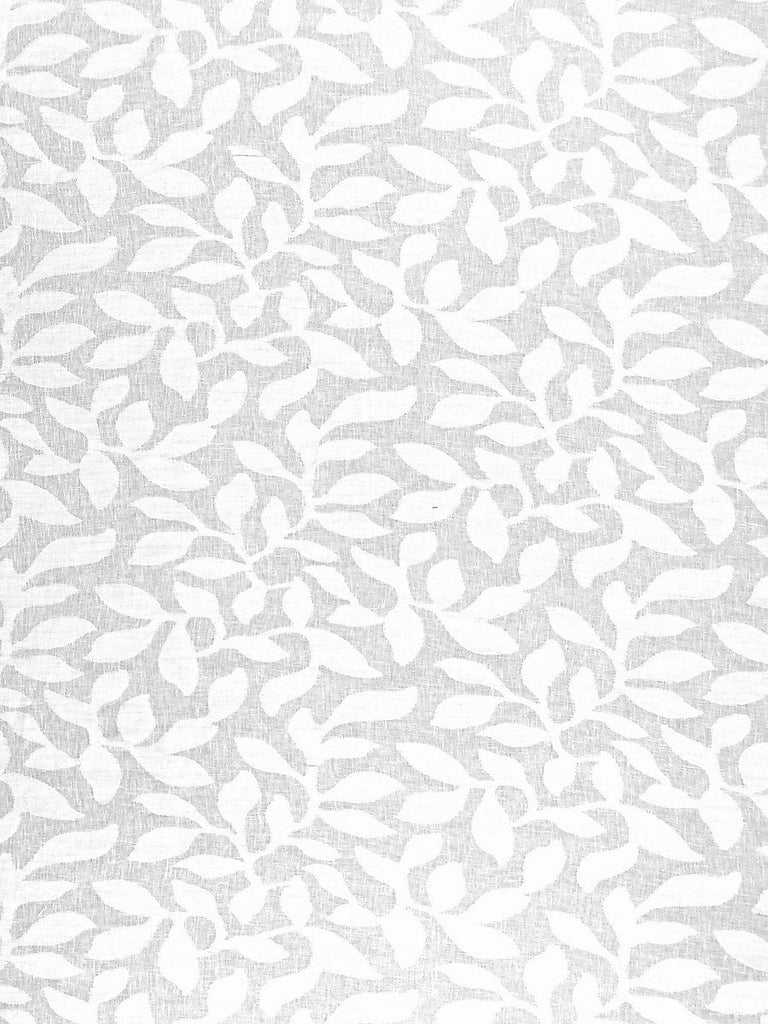 Scalamandre Arbre Linen Sheer Ivory Fabric