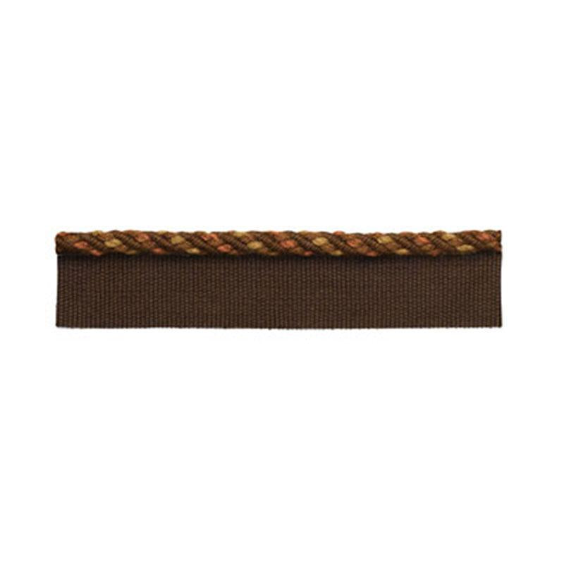 Schumacher Preston Lipcord Mocha Trim