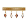 Schumacher Kensley Beaded Fringe Caramel Trim