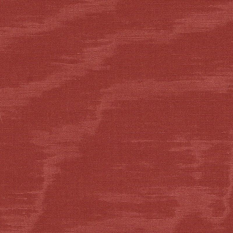 Schumacher Incomparable Moir Cinnabar Fabric