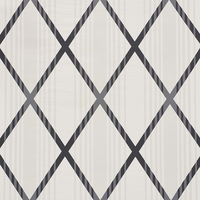 Schumacher Monti Charcoal Wallpaper