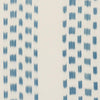 Schumacher Izmir Ikat Stripe Sky Fabric