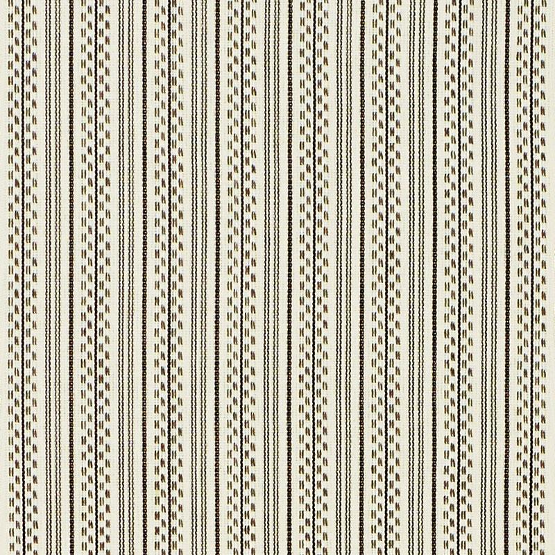 Schumacher Jack Stripe Black Fabric