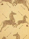 Scalamandre Zebras - Paperweave Natural Wallpaper