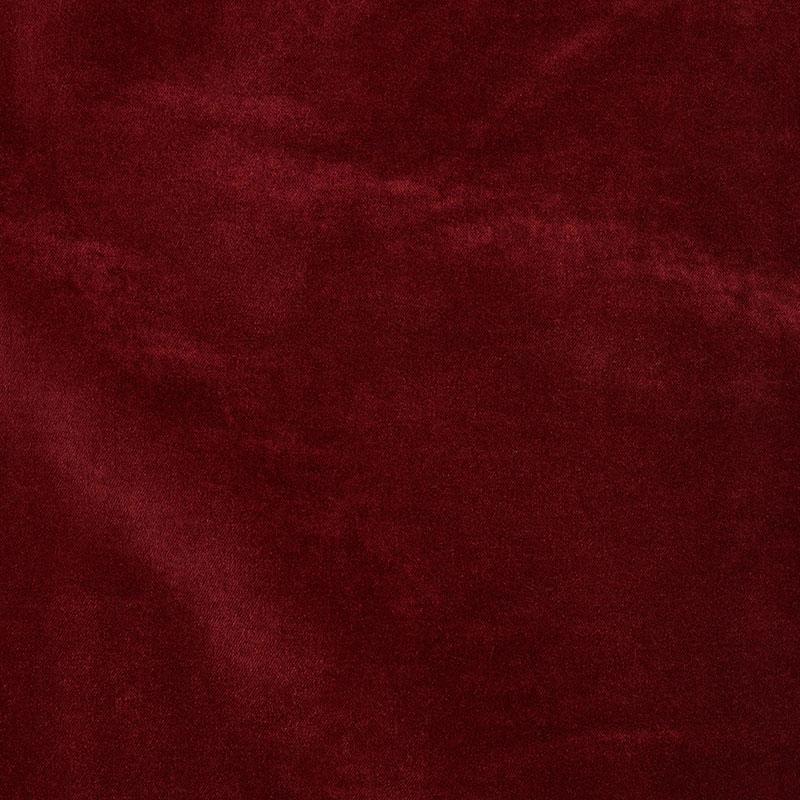 Schumacher Rocky Performance Velvet Red Ochre Fabric