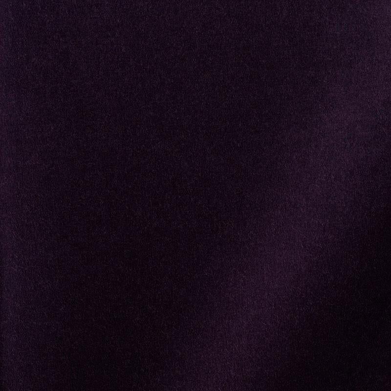 Schumacher Rocky Performance Velvet Aubergine Fabric