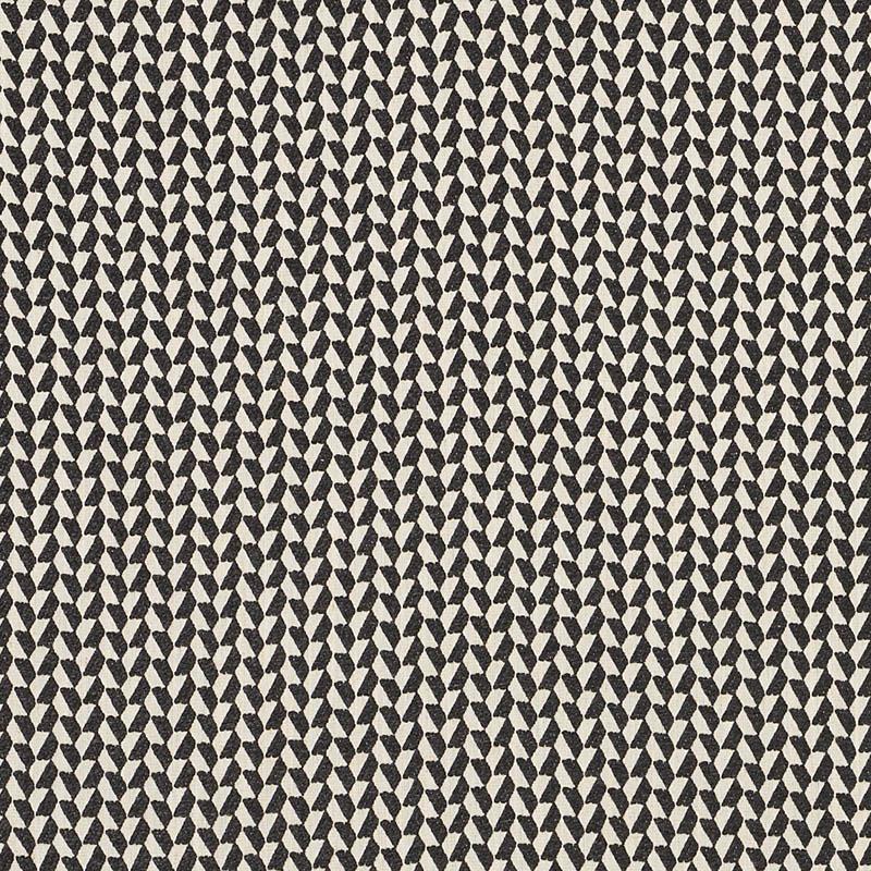 Schumacher Emile Charcoal Fabric