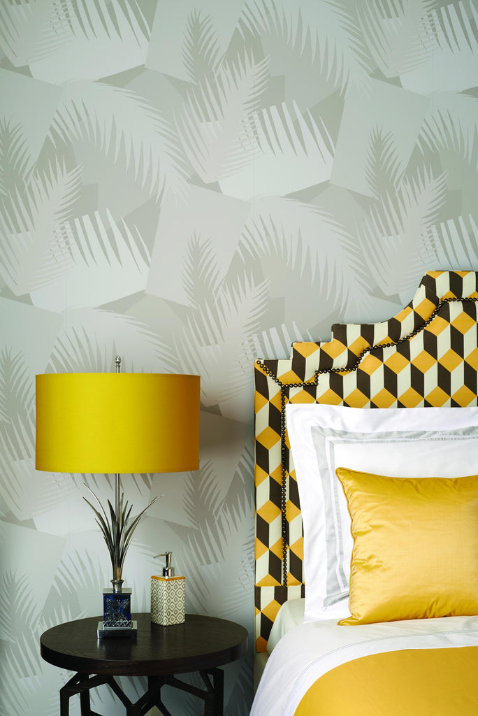 Cole & Son DECO PALM GREY Wallpaper