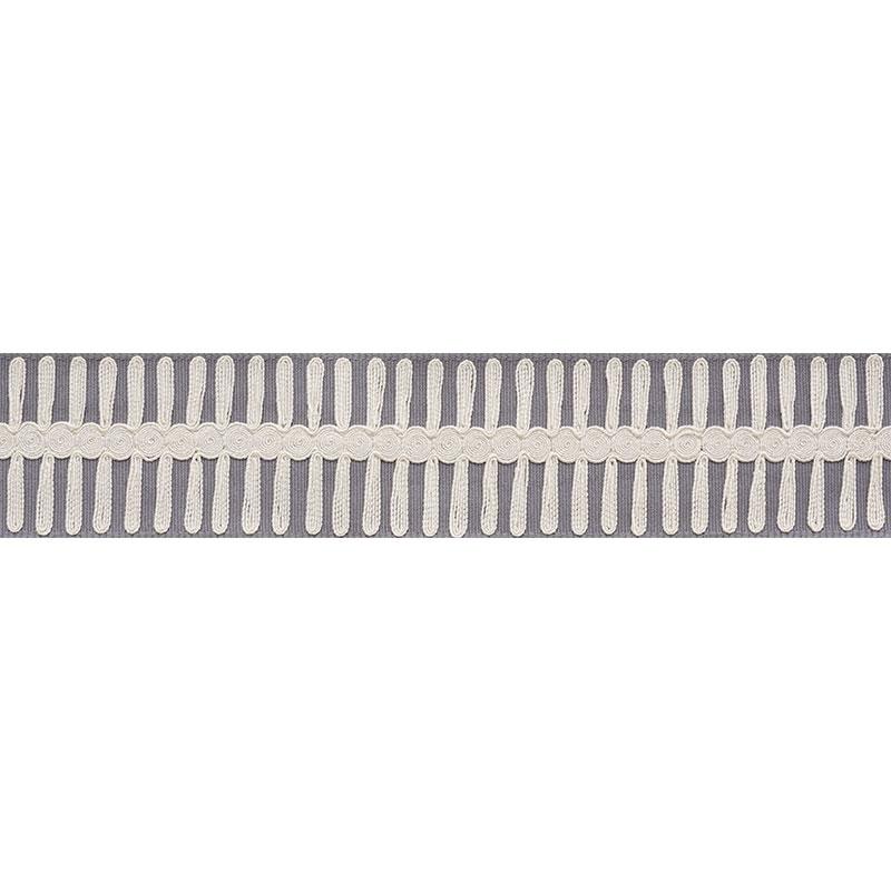 Schumacher Castille Tape Grey Trim