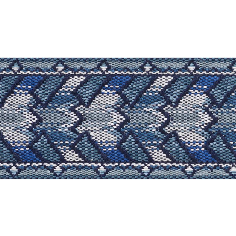 Schumacher Needlework Tape Blue Trim