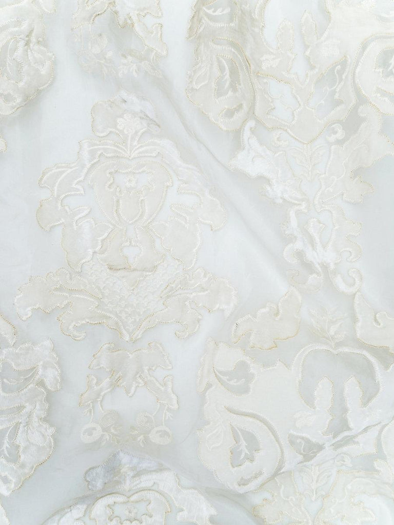 Old World Weavers Palazzo Ricci Sheer Ivory Fabric