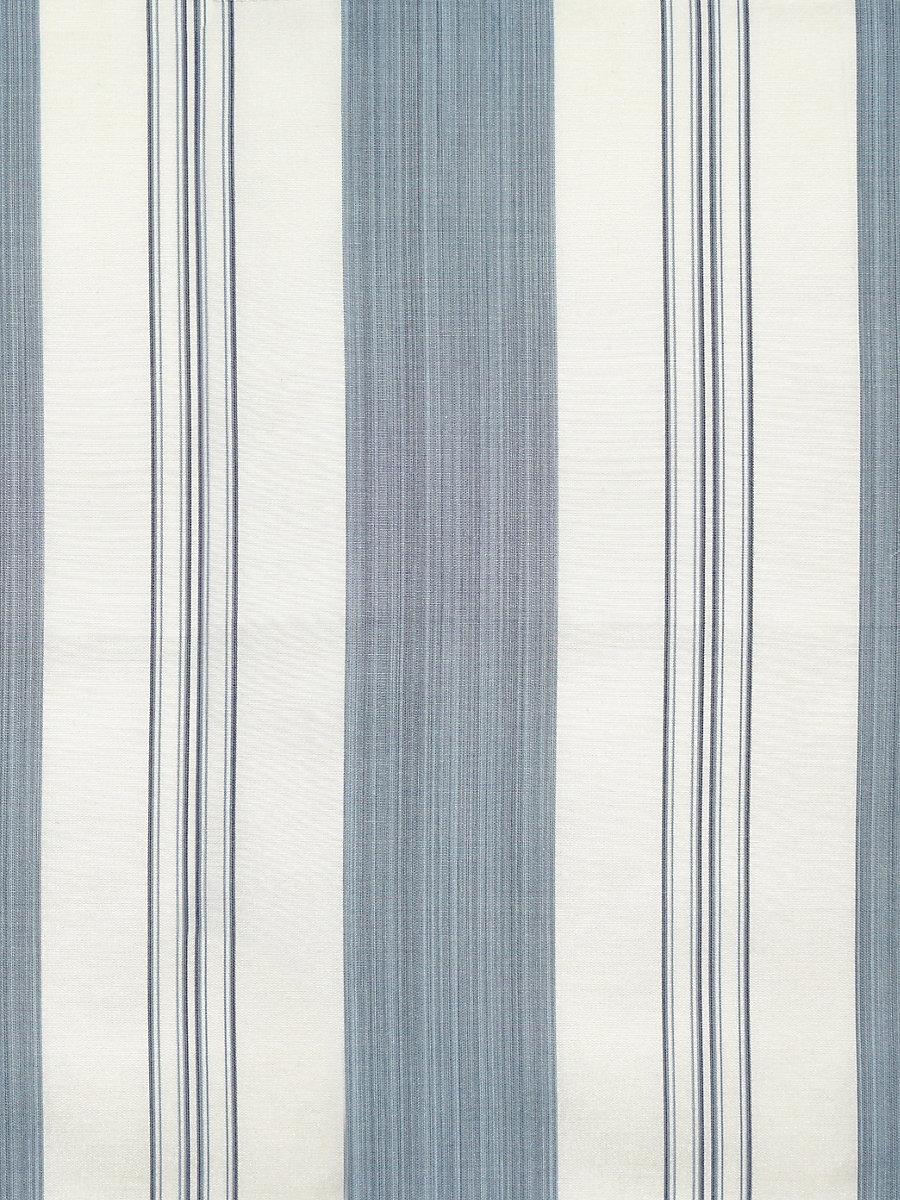 Scalamandre Astor Stripe Indigo Fabric – DecoratorsBest
