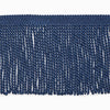 Schumacher Olivier Silk Bullion Navy Trim