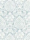 Scalamandre Surat Embroidery Sky Drapery Fabric