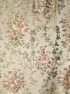 Old World Weavers La Belle Jardiniere Cream Rose Fabric