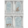 Cole & Son Procuratie Con Vista Stone & Powder Blue Wallpaper