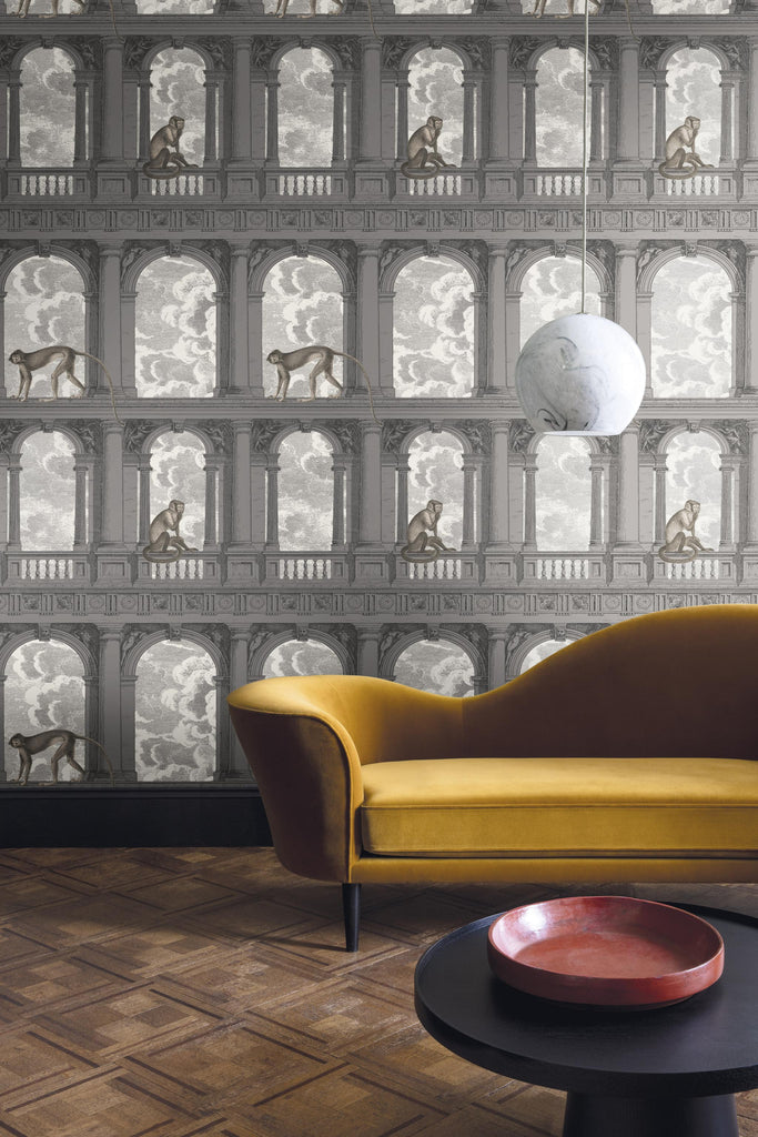 Cole & Son PROCURATIE CON VISTA SOOT & SNOW Wallpaper