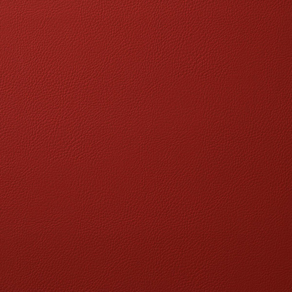 Schumacher Vegan Leather Indoor/Outdoor Crimson Fabric