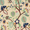 Schumacher Mandevilla Embroidery Document Fabric