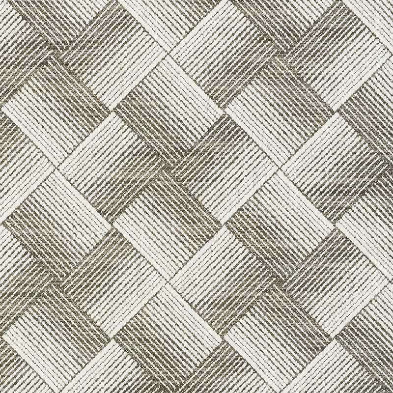 Schumacher Ashberg Charcoal Fabric