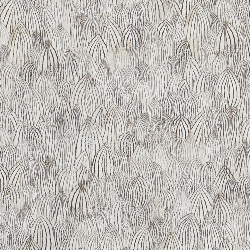 Schumacher Feathers Zebra Wallpaper