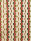Old World Weavers Lavina Squiggle Raspberry Leaf Upholstery Fabric