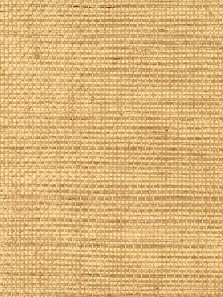 Scalamandre Simply Sisal Custard Wallpaper