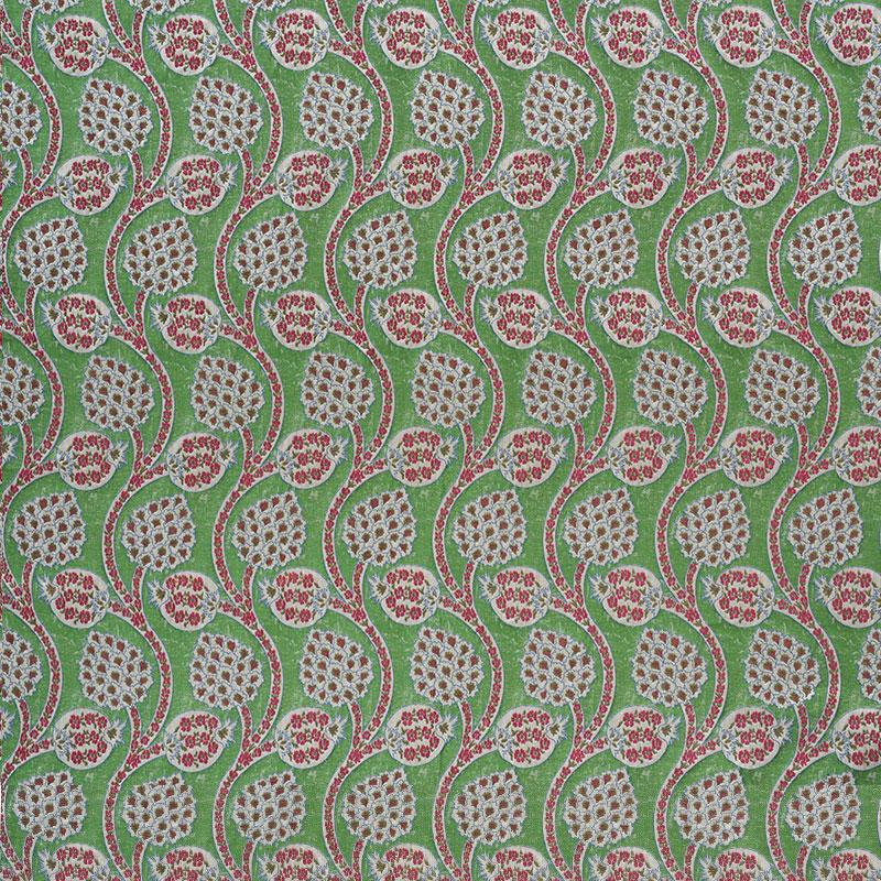 Schumacher Persephone Verdant Fabric