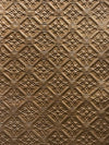 Old World Weavers Cuir Etoile Bronze Upholstery Fabric