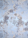 Old World Weavers Incontri Cadet Blue Drapery Fabric