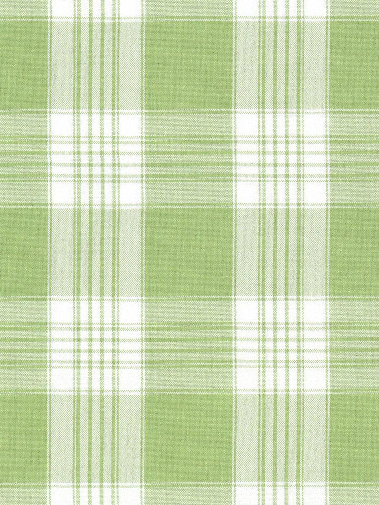 Old World Weavers Poker Plaid Lime Fabric