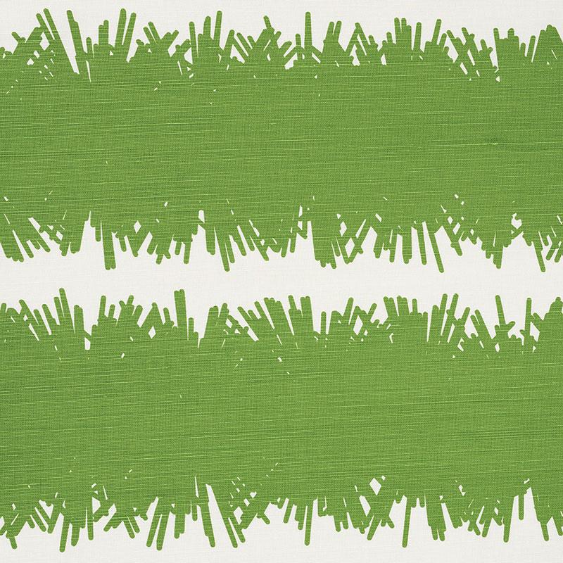 Schumacher Bang Green Fabric