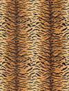 Scalamandre Tigre - Silk Ivory, Gold & Black Upholstery Fabric