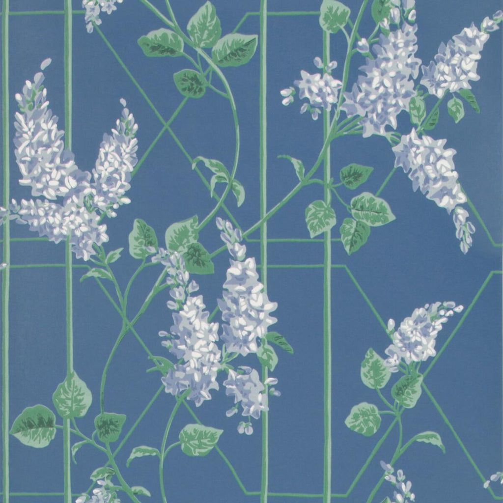 Cole & Son Wisteria P Blue/Jade/C Blue Wallpaper