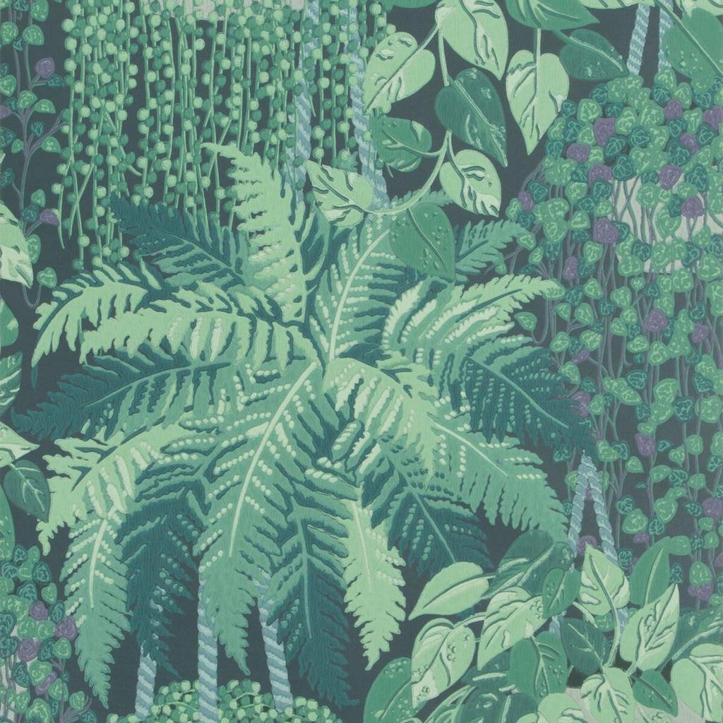 Cole & Son FERN VIRIDIAN AND TEAL Wallpaper