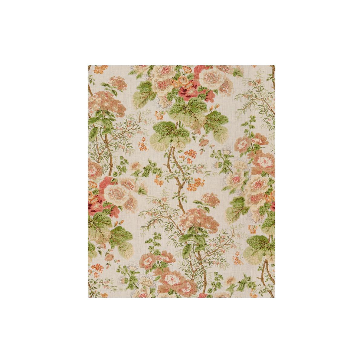 Lee Jofa Hollyhock Hdb Coral/Apple Fabric – DecoratorsBest