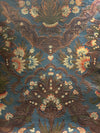 Old World Weavers Cuir Luxembourg Blue Upholstery Fabric