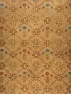 Old World Weavers Cuir Chene White/Gold Upholstery Fabric