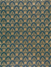 Old World Weavers Cuir Resille Green/Gold Upholstery Fabric