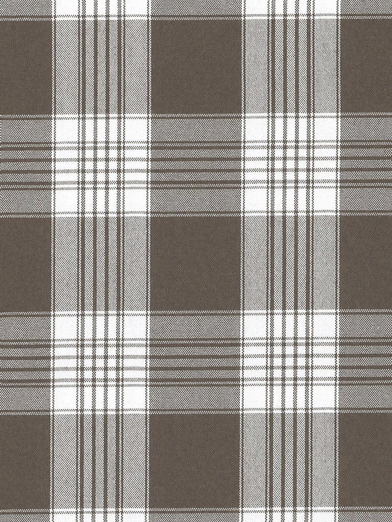 Old World Weavers Poker Plaid Espresso Fabric