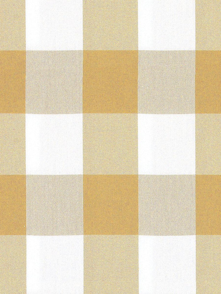 Old World Weavers Poker Large Plaid Goldenrod Fabric