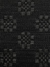 Old World Weavers Falabella Horsehair Black Upholstery Fabric