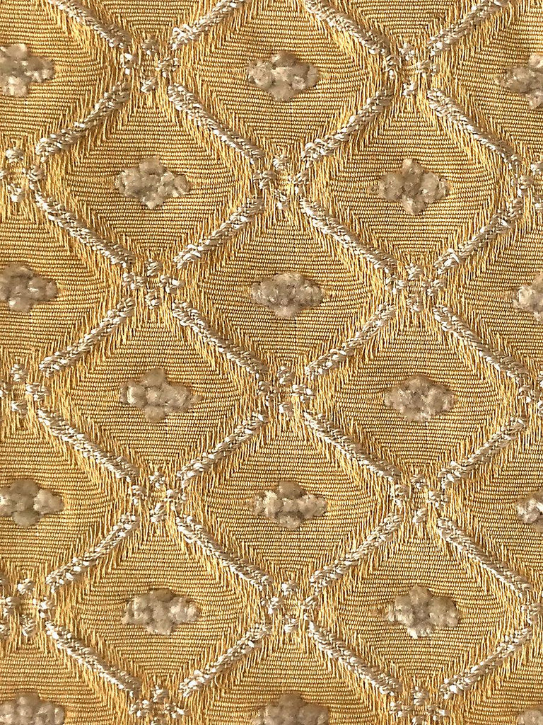 Old World Weavers Jewel Tones Yellow Fabric