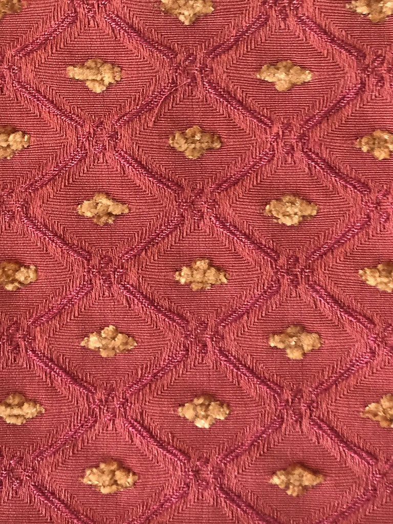 Old World Weavers Jewel Tones Red Fabric